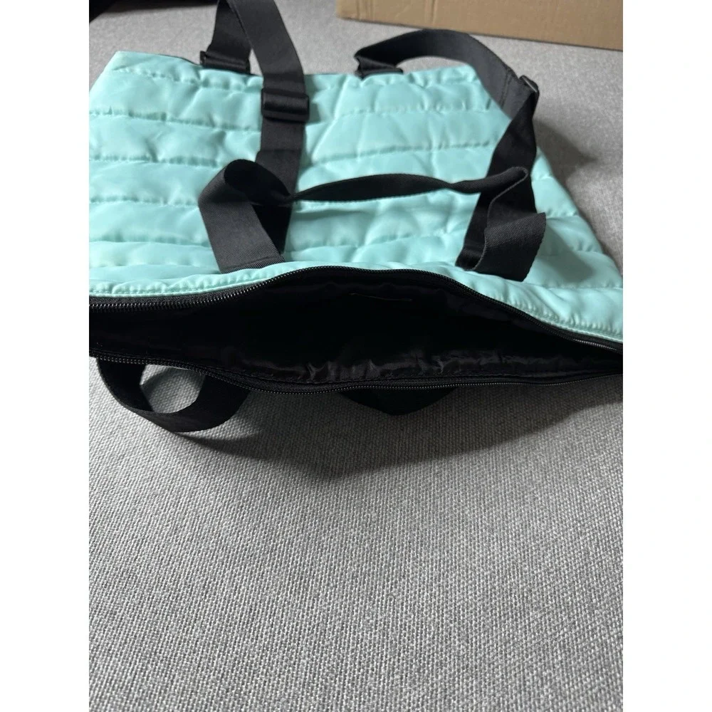 JUSTICE CHEER TOTE‎ BAG/BACKPACK AQUAMARINE FIERCE BRAVE AMAZING